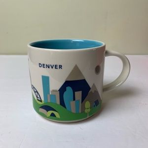 Starbucks Denver You Are Here Coffee Mug Cup 14 Oz Collection 2013